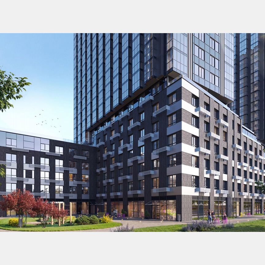 1-к. апартаменты, 23,2 м², 13/23 эт.