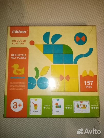 Geometric Felt Puzzle игра