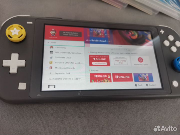 Портативная игровая приставка nintendo switch