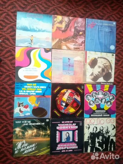 Советская и зарубежная эстрада. Винил