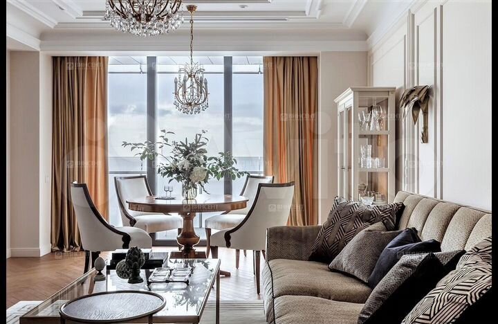 3-к. квартира, 130 м², 8/12 эт.