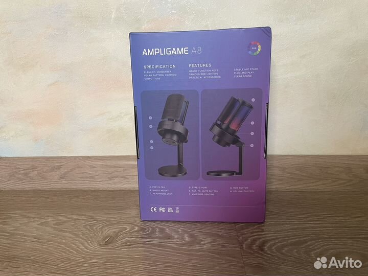 Микрофон Fifine ampligame A8