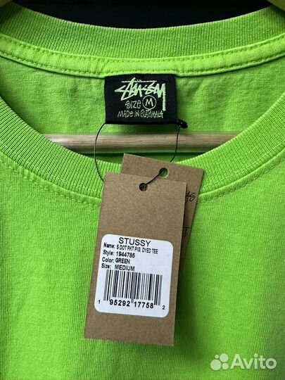 Футболка Stussy S Dot Pocket Pig Dyed Tee