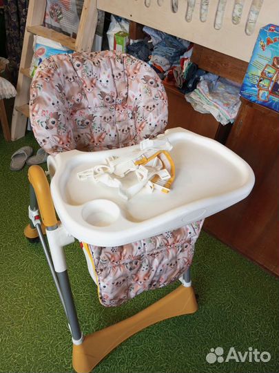 Стульчик для кормления +корзина для игр+переноска