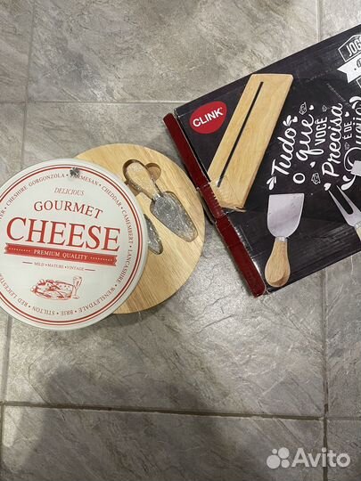 Подарочный набор сырная тарелка