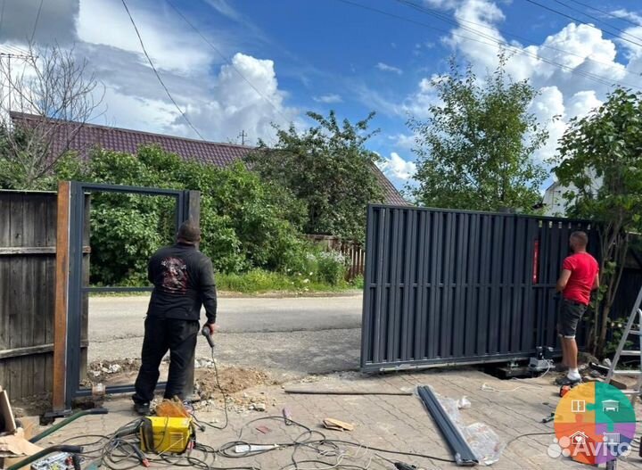 Откатные ворота