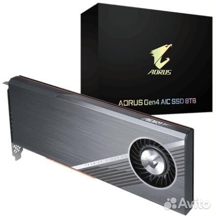 SSD nvme 8Tb raid00 Gigabyte Aorus Gen4 AIC