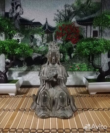 Редкая и старинная статуэтка Будды