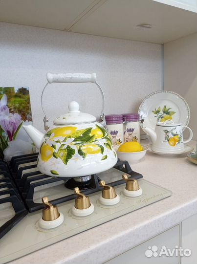 Чайник эмалированный MetaLLoni 3л 