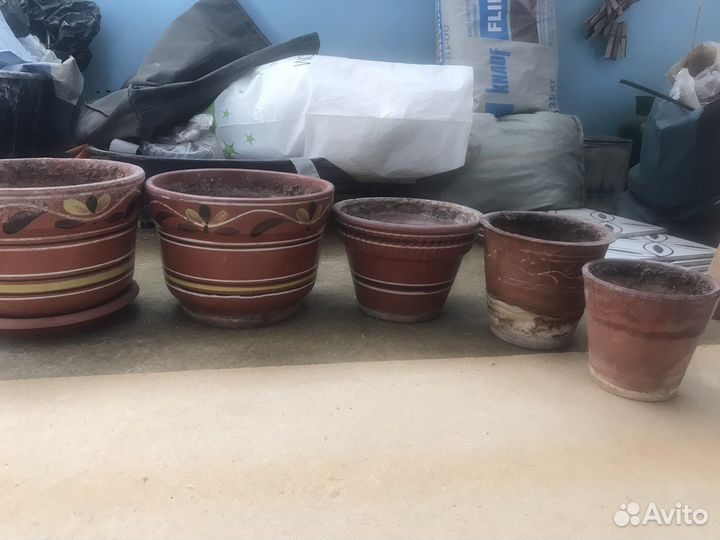 Горшок для цветов керамика