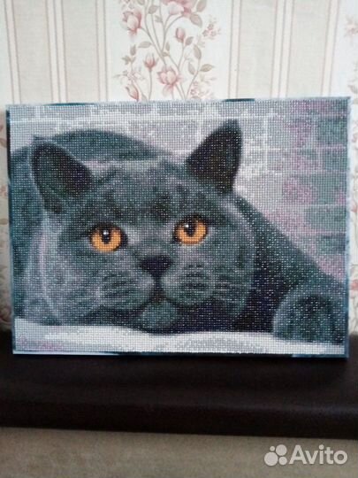 Картина со стразами 40-50 готовая