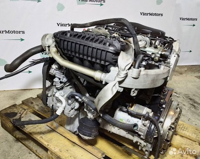 Двигатель Мерседес 611.961 E-класс 210 CDI 2.2