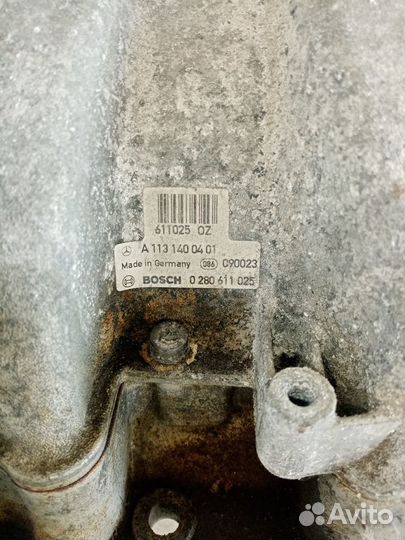 Впускной коллектор мерседес A1131400401