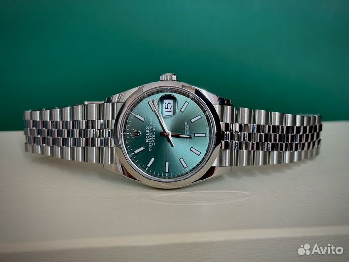 Часы Rolex Datejust 36 green