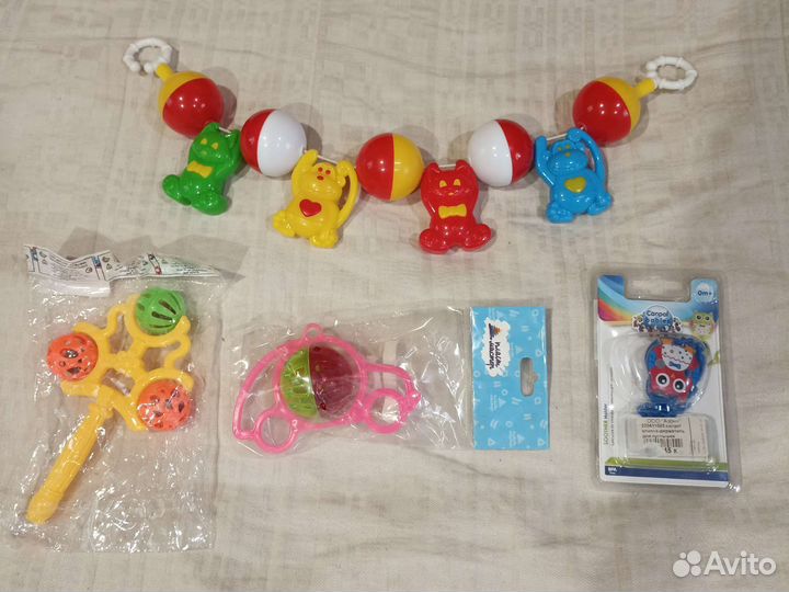 Детские игрушки пакетом 0+