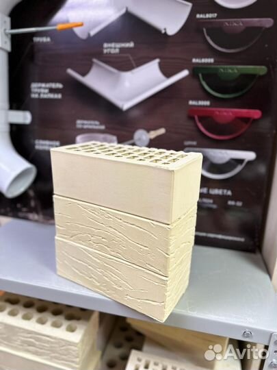 Кирпич лицевой евроформат