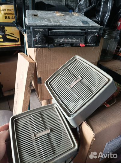 Магнитола Гродно 302 с динамиками