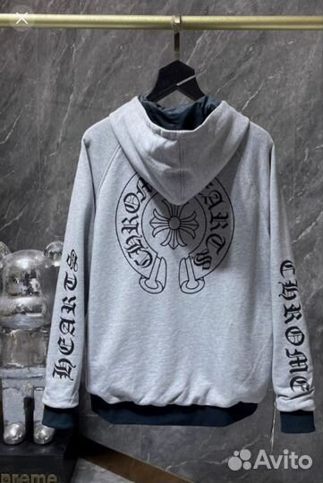 Зип худи/куртка Chrome Hearts+кольцо в подарок