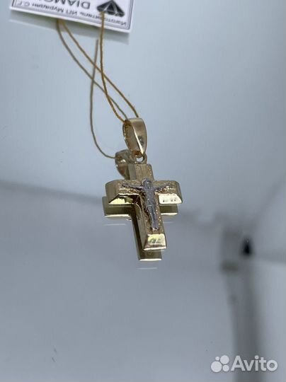Золотой крест 1.88 гр