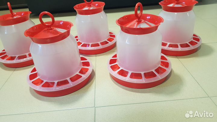 Кормушка для птиц, кур, гусей, индюков 5 кг