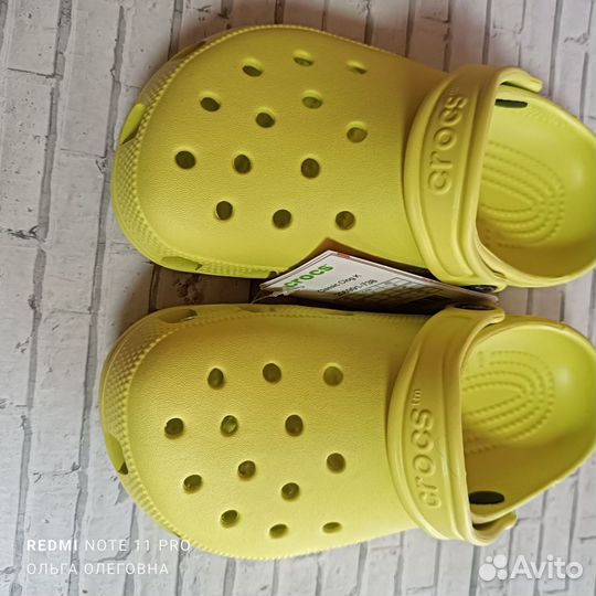 Сандалии / сабо crocs с11 и с12, с 13 и j1 и j3