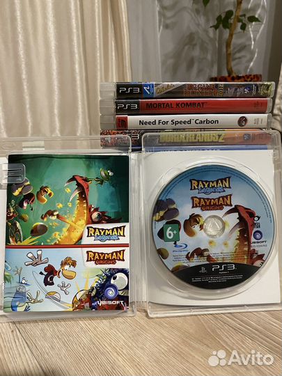 Игра Rayman legends , origins для PS3