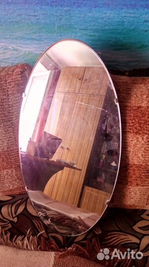 Зеркало Винтажное овальное