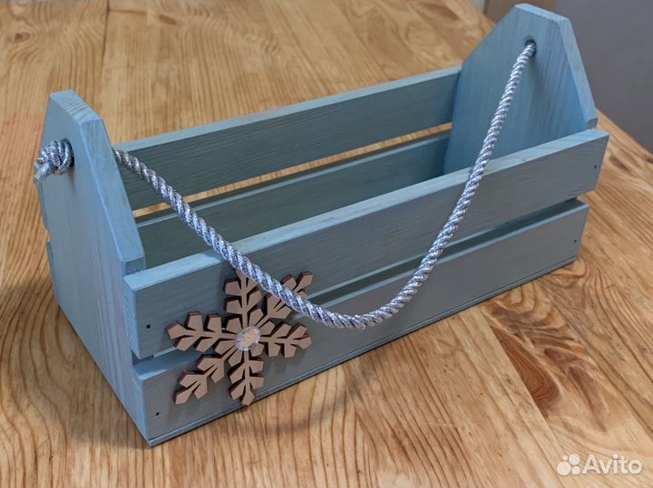 Коробка подарочная деревянная