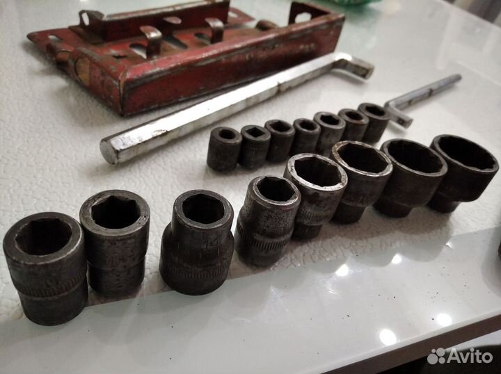 Набор торцевых колючей СССР