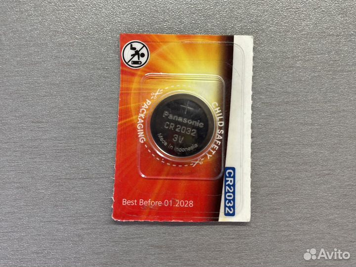 Батарейка Panasonic CR2032 новая 1 шт