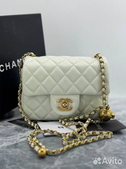 Сумка chanel натуральная кожа