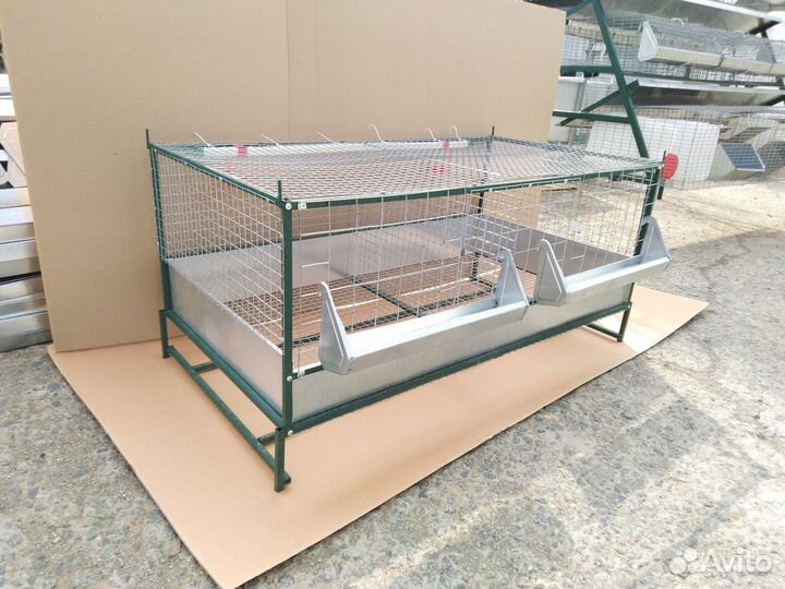Клетка для 12-15 бройлеров и кур несушек