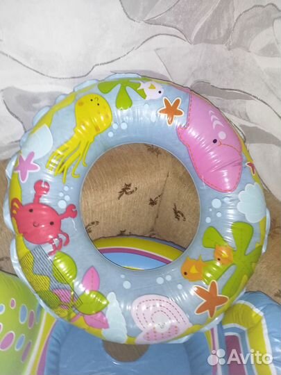 Надувной круг для плавания детский