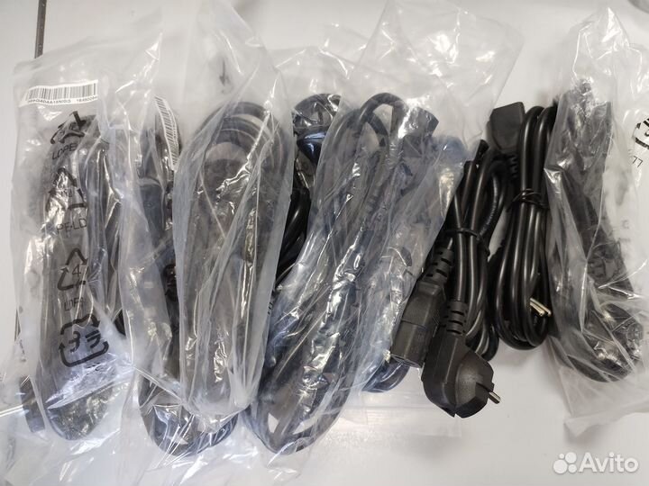 Новые кабели VGA для монитора и кабели питания