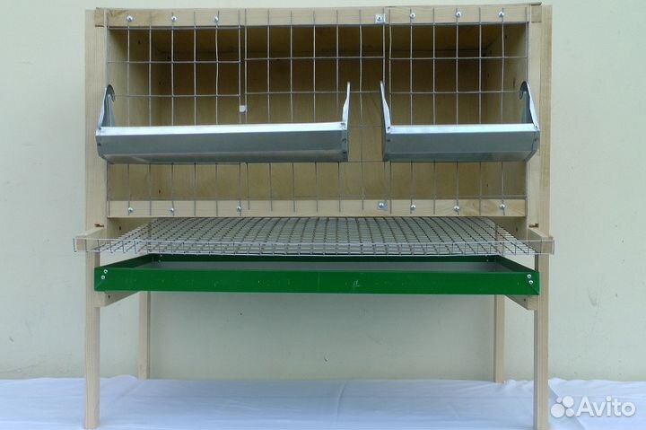 Клетка для кур-несушек деревянная 