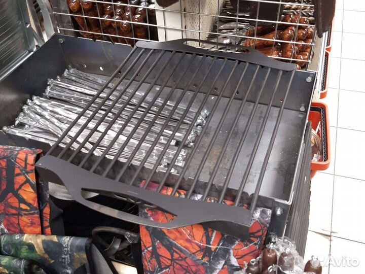Решетка гриль на мангал