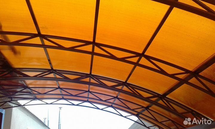 Ферма арочная для навеса