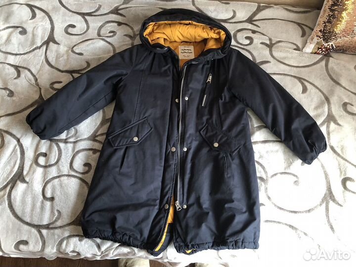 Парка для девочки zara