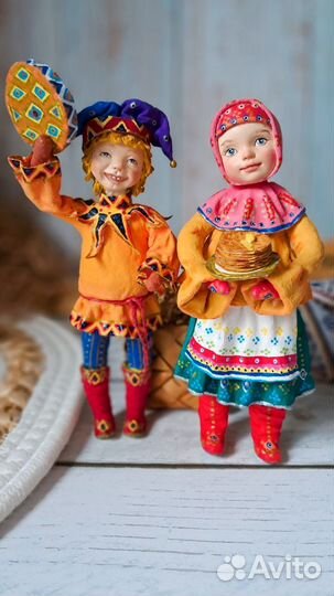 Ватная коллекционная игрушка