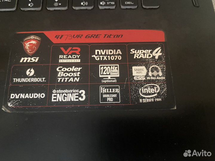 Игровой ноутбук msi