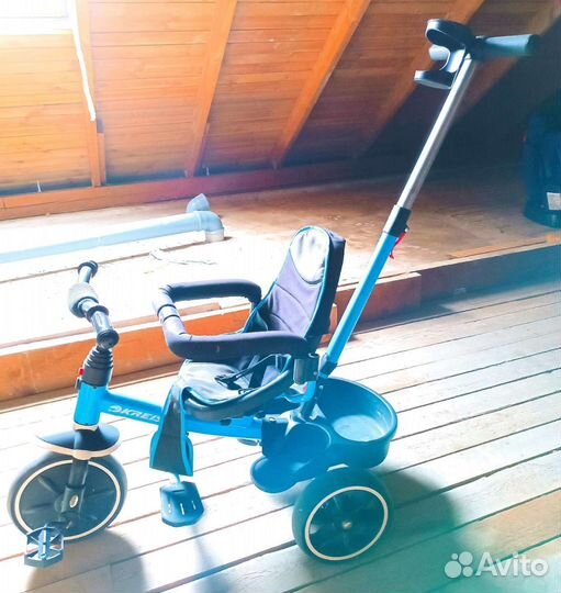 Детский трехколесный велосипед бу