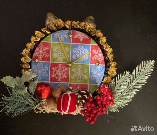 Новогодний конфетный подарок