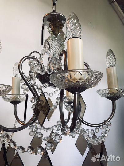 Люстра хрустальная