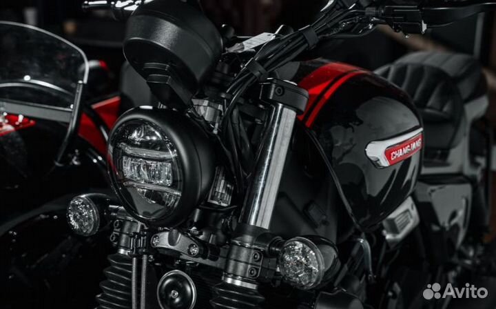 Мотоцикл CJ Adept 700 черный