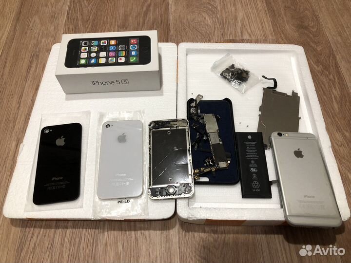 Запчасти айфон 4,4s,5s,6