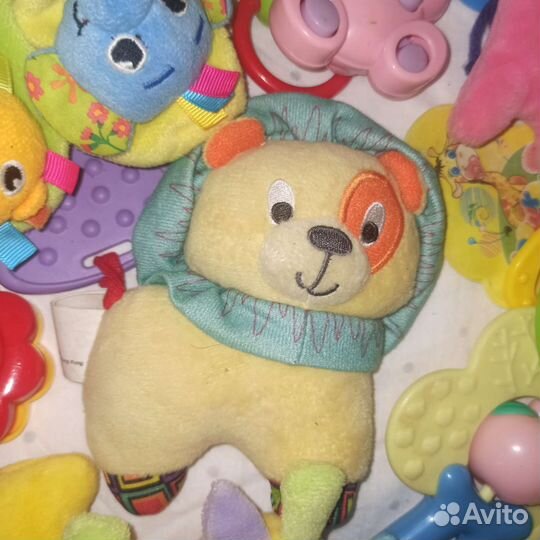 Игрушки погремушки пакетом