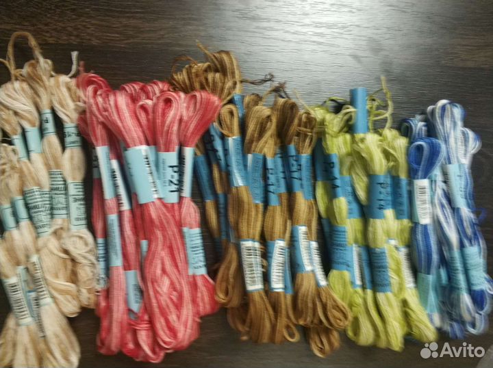 Нитки мулине Гамма Меланж