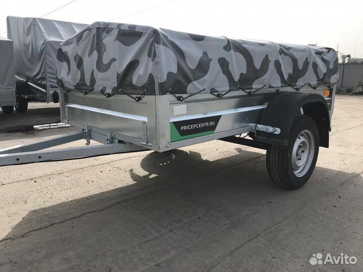 Прицеп легковой оцинкованный самосвал 2х1.3х0.3