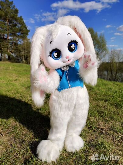 Ростовая кукла зайка поздравление