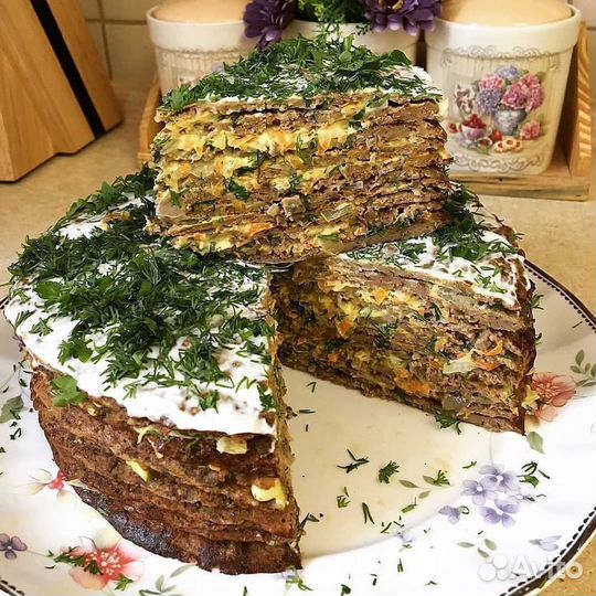 Вкуснейший печеночный торт на заказ